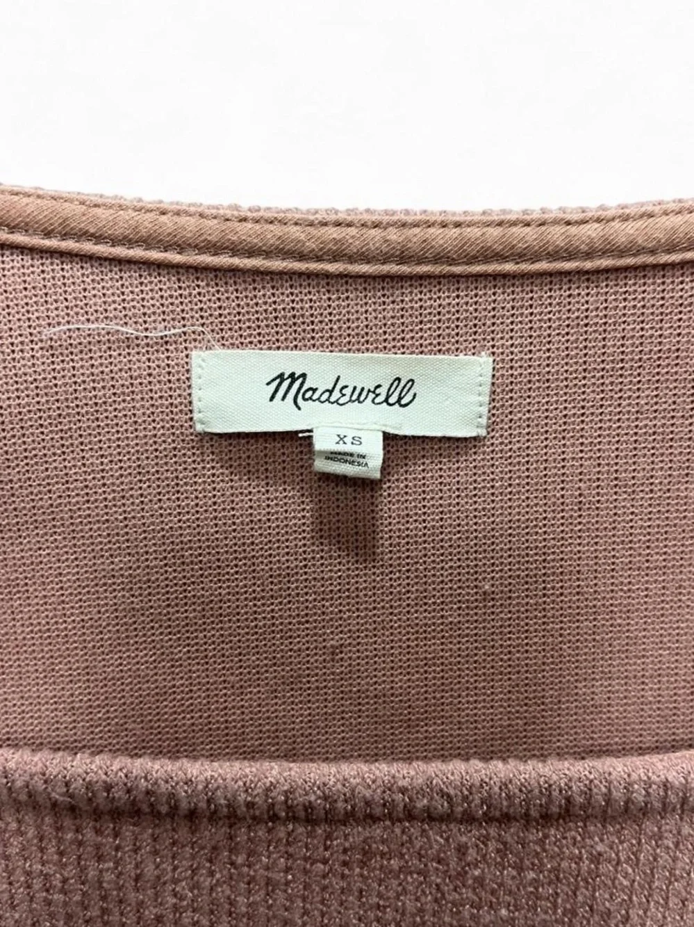 Madewell Pink Fall Boho Cottagecore Knit Cropped Women’s XS Sweater EUC
